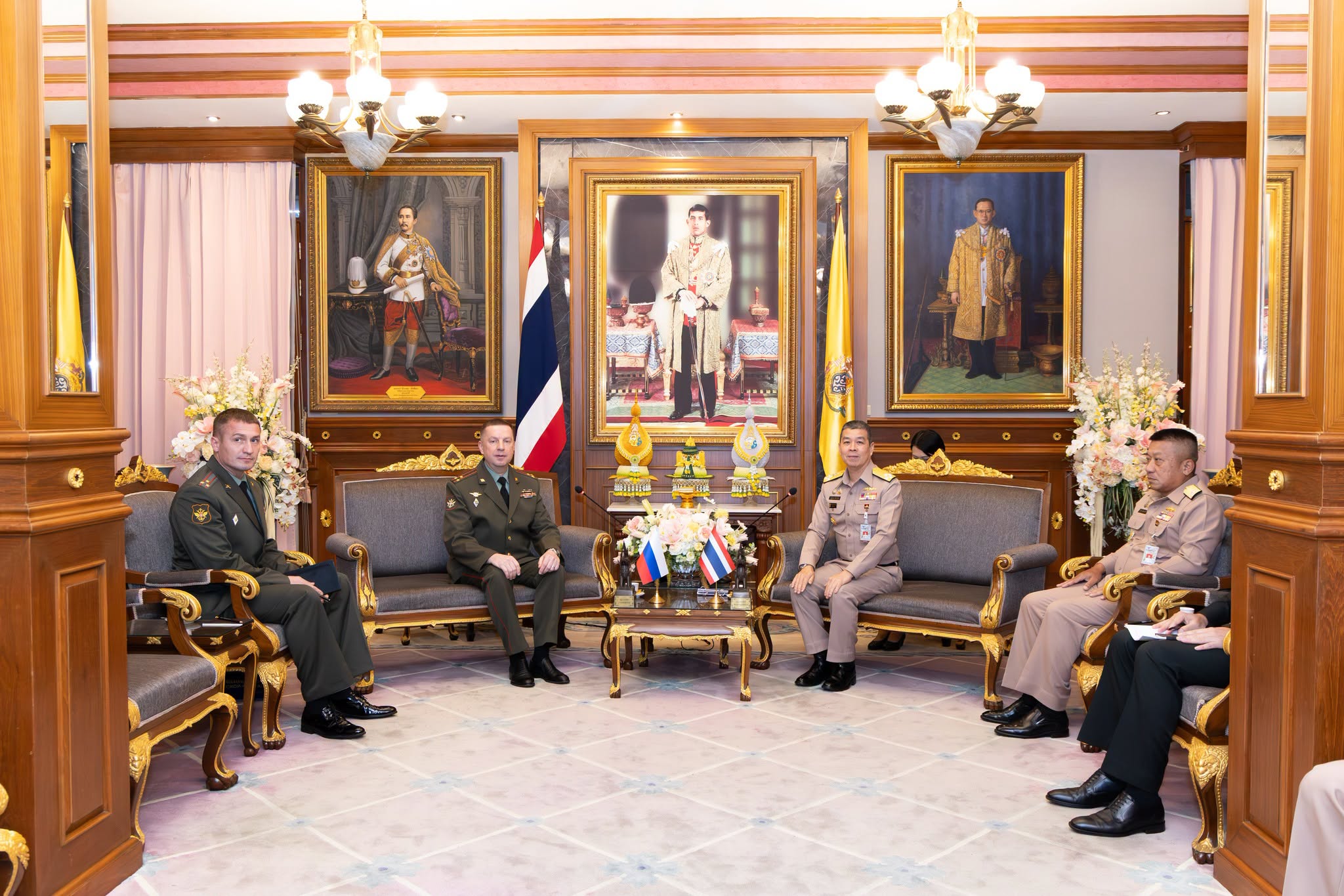 ผู้ช่วยทูตทหารสหพันธรัฐรัสเซียประจำประเทศไทยเข้าอำลาผู้แทนปลัดกระทรวงกลาโหม