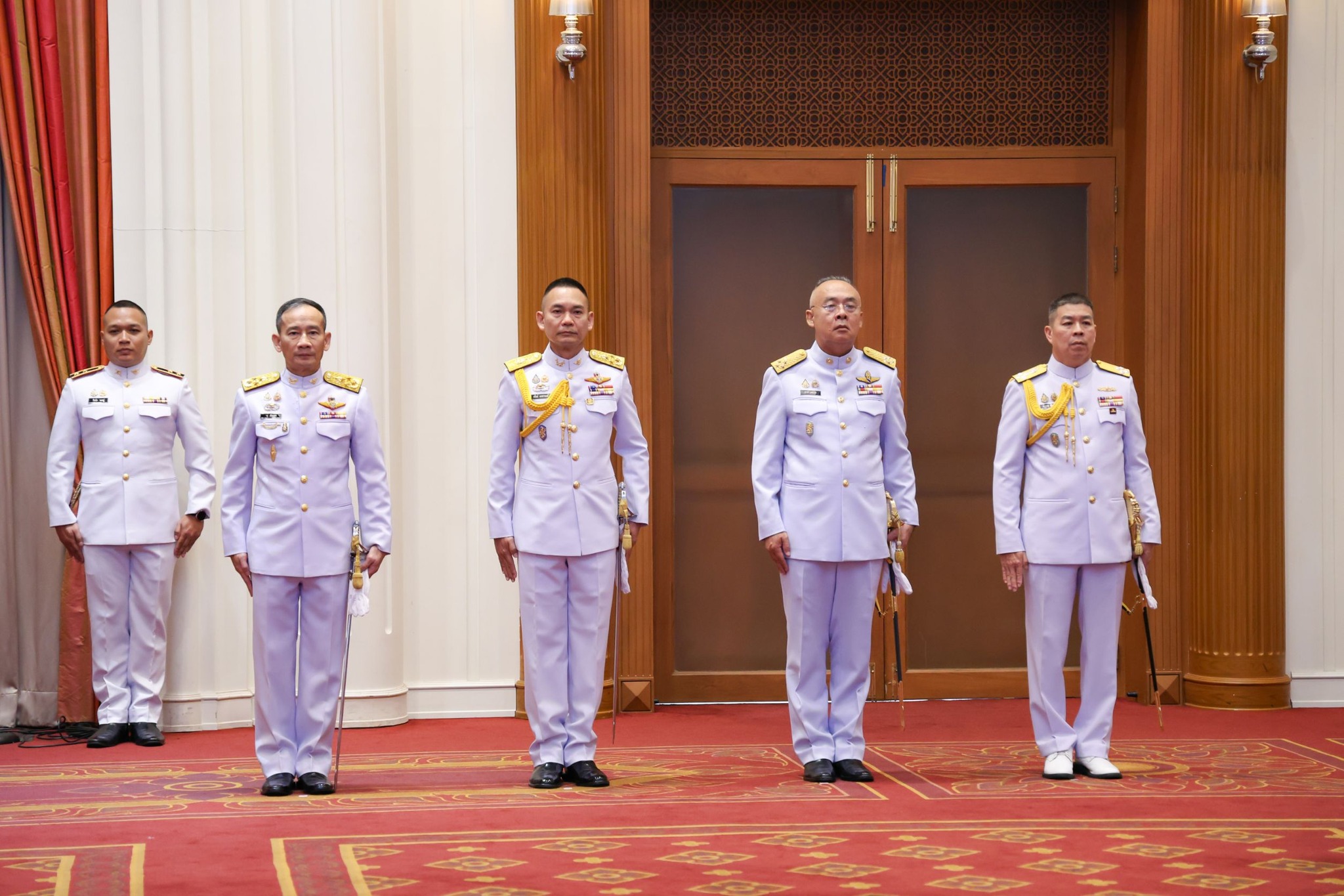 พิธีแสดงความยินดี แก่นายทหารชั้นนายพลที่ได้รับพระมหากรุณาธิคุณโปรดเกล้าฯ แต่งตั้งและย้ายมารับราชการ ประจำปีงบประมาณ ๒๕๖๙