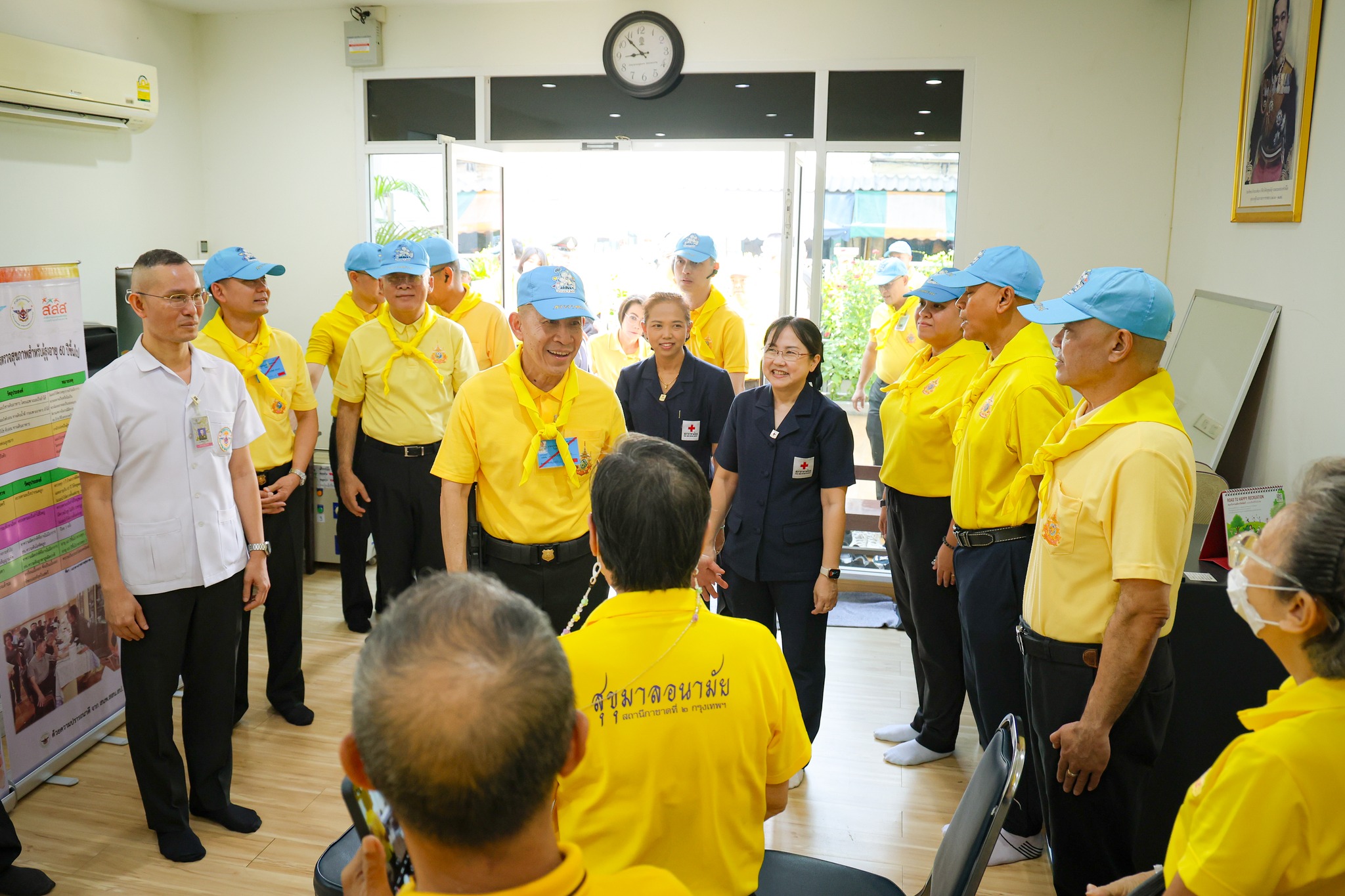 พลเอก ธราพงษ์ มะละคำ ปลัดกระทรวงกลาโหม เป็นประธานในพิธีจัดกิจกรรมจิตอาสาบำเพ็ญสาธารณประโยชน์และบำเพ็ญสาธารณกุศล