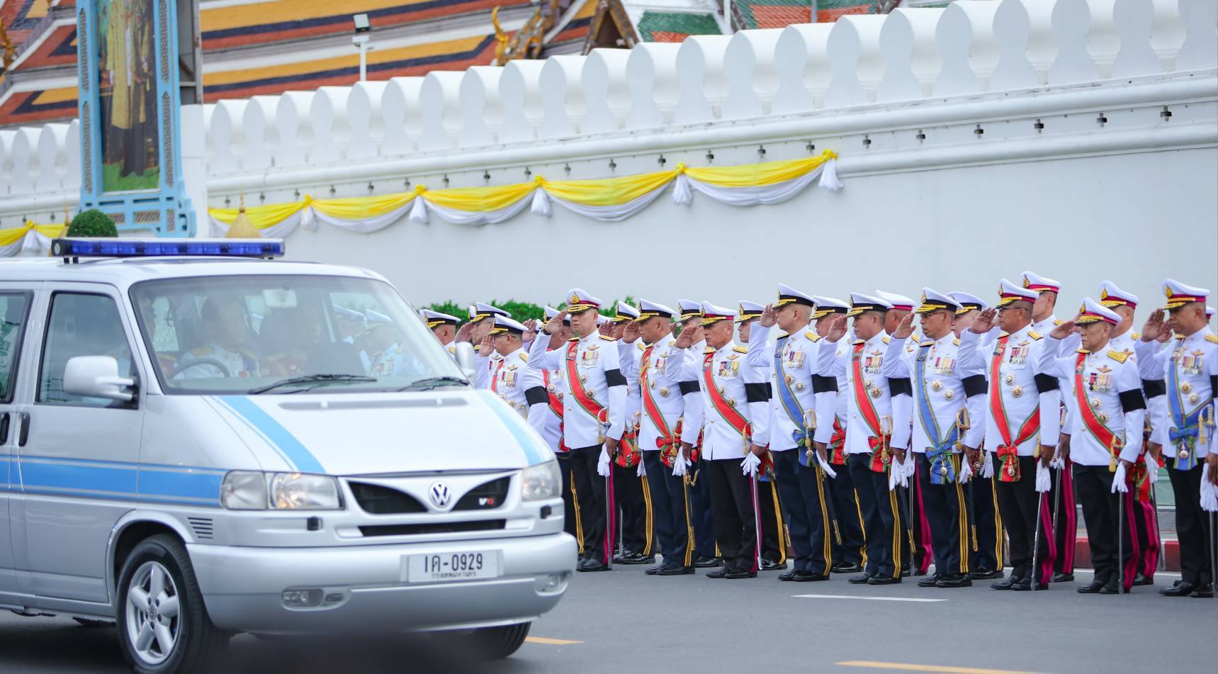 สำนักงานปลัดกระทรวงกลาโหมจัดพิธีลงนามถวายความอาลัยสมเด็จพระนางเจ้าสิริกิติ์ พระบรมราชินีนาถ พระบรมราชชนนีพันปีหลวง สวรรคต