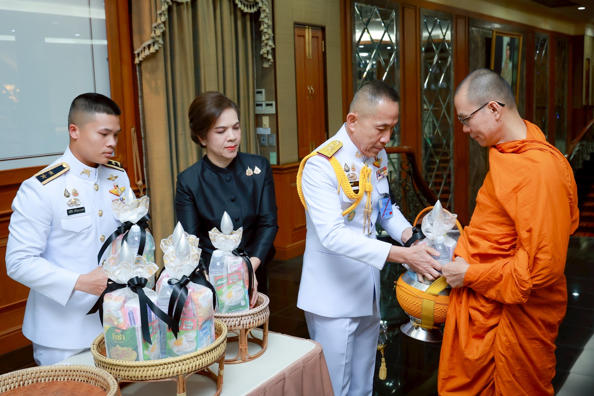 พิธีบำเพ็ญกุศลฯ ในวาระครบ ๕๐ วัน เพื่อถวายเป็นพระราชกุศลแด่ พระบรมราชชนนีพันปีหลวง