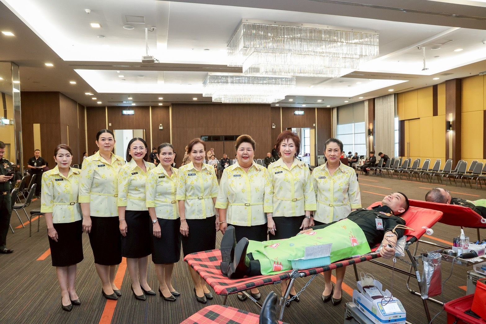 สำนักงานปลัดกระทรวงกลาโหม จัดกิจกรรมบริจาคโลหิต ถวายเป็นพระราชกุศลแด่พระบาทสมเด็จพระจุลจอมเกล้าเจ้าอยู่หัวเนื่องในวันคล้ายวันสถาปนากระทรวงกลาโหม ครบ ๑๓๙ ปี