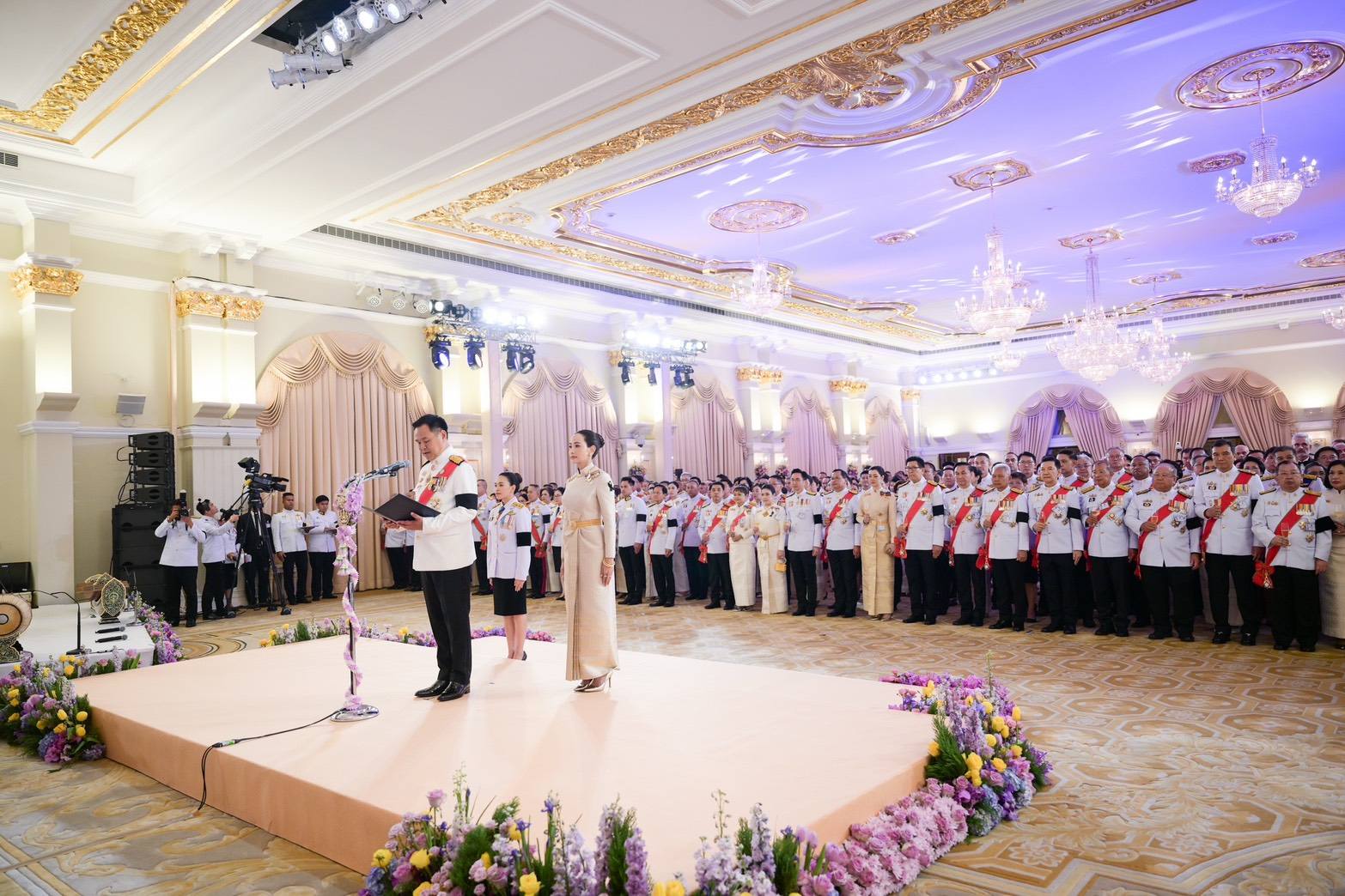 ปลัดกระทรวงกลาโหม นำคณะร่วมงานสโมสรสันนิบาตเฉลิมพระเกียรติ น้อมสำนึกในพระมหากรุณาธิคุณและแสดงความจงรักภักดีต่อสมเด็จพระนางเจ้าฯ พระบรมราชินี