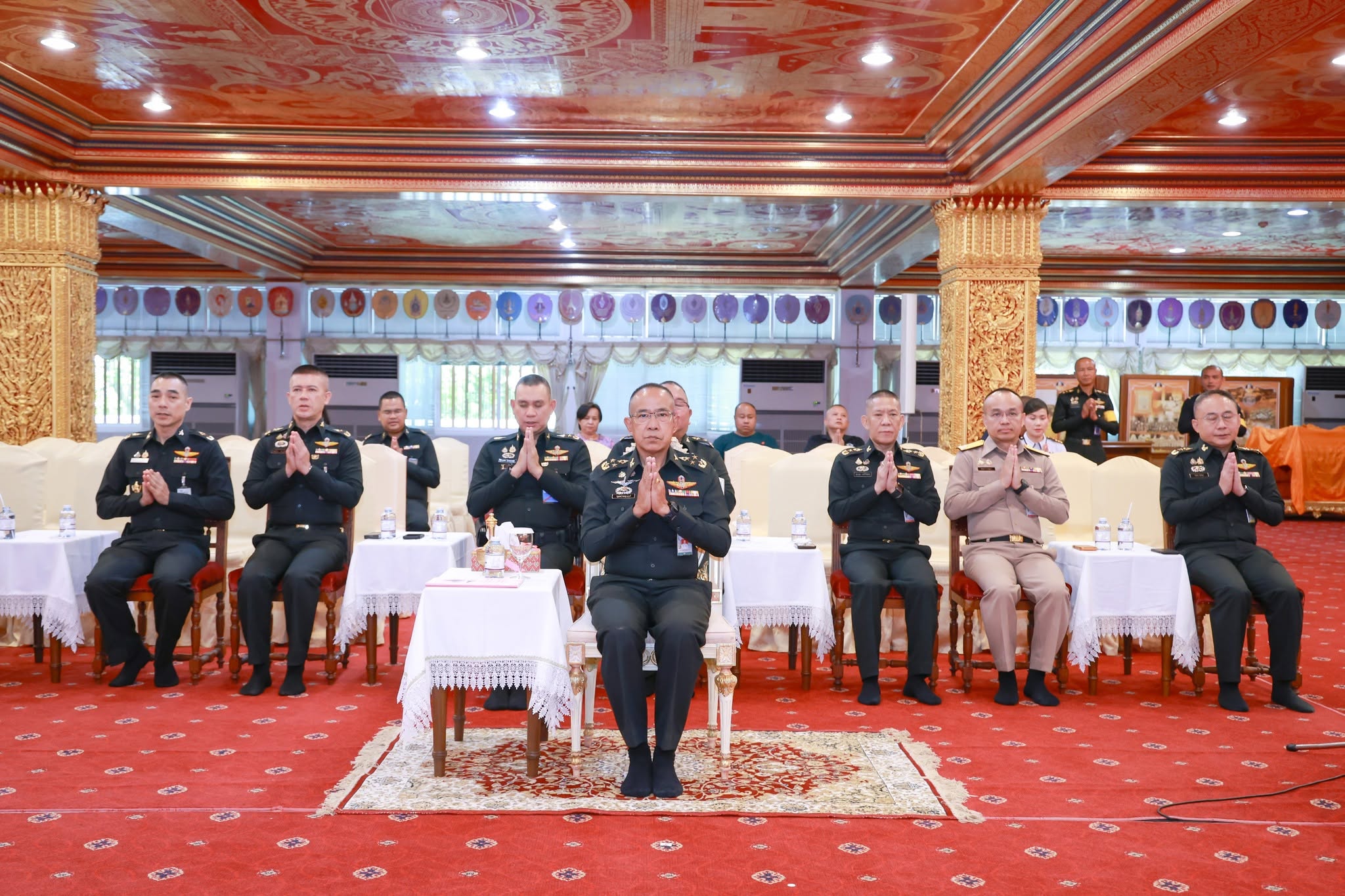 สำนักงานปลัดกระทรวงกลาโหม จัดพิธีลาสิกขาโครงการอุปสมบทหมู่ถวายเป็นพระราชกุศลแด่สมเด็จพระนางเจ้าฯ พระบรมราชินี