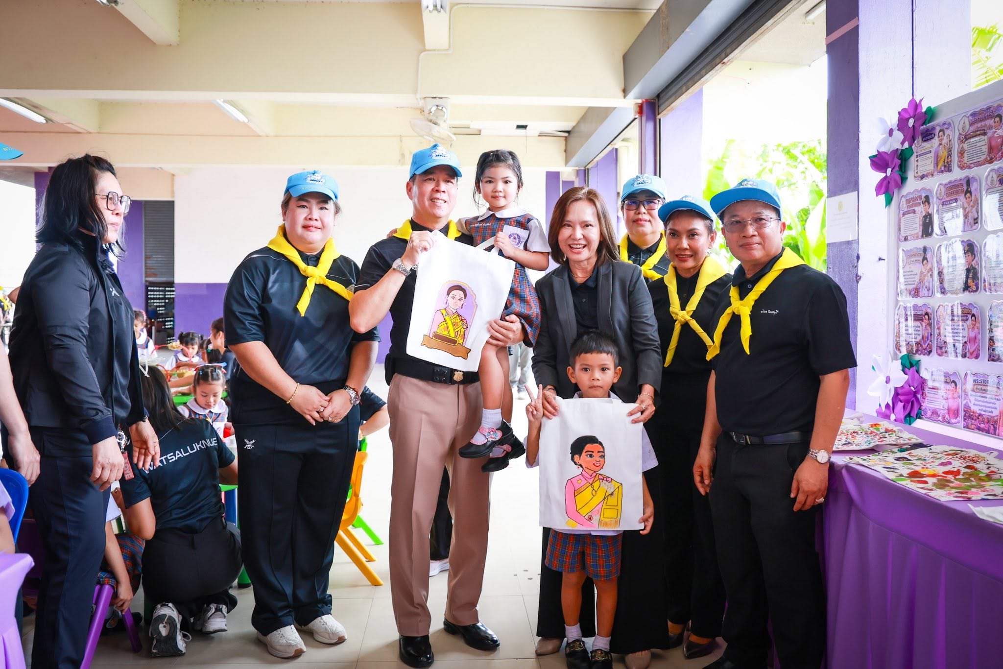 สำนักงานปลัดกระทรวงกลาโหมน้อมนำพระราชปณิธานสู่การปฏิบัติ จัดกิจกรรมจิตอาสาพัฒนาโรงเรียนและชุมชน ถวายเป็นพระราชกุศลแด่สมเด็จพระนางเจ้า ฯ พระบรมราชินี