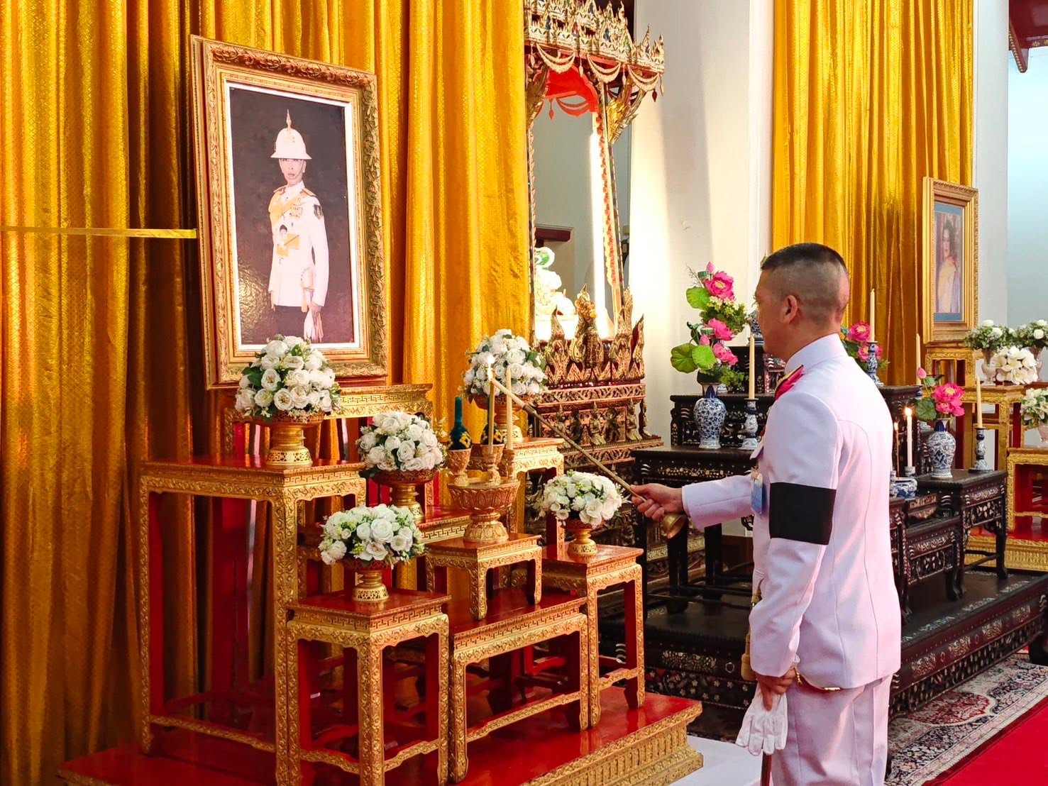 ร่วมน้อมถวายพระกุศลด้วยสำนึกในพระกรุณาธิคุณ พิธีบำเพ็ญกุศลปัณรสมวาร (๑๕ วัน) อุทิศถวายพระกุศลแด่ สมเด็จพระเจ้าลูกเธอ เจ้าฟ้าพัชรกิติยาภา ฯ