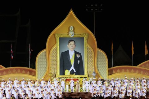 สำนักงานปลัดกระทรวงกลาโหม น้อมสำนึกในพระมหากรุณาธิคุณ ร่วมพิธีจุดเทียนชัยถวายพระพรชัยมงคล เนื่องในโอกาสวันเฉลิมพระชนมพรรษา ๒๘ กรกฎาคม ๒๕๖๙