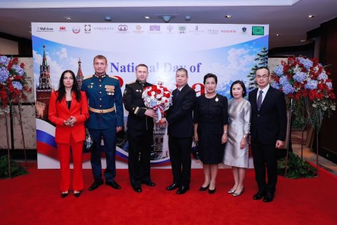 ไทย–รัสเซีย สานมิตรภาพยาวนานกว่า ๑ ศตวรรษ รองปลัดกระทรวงกลาโหมร่วมแสดงความยินดีวันชาติรัสเซีย